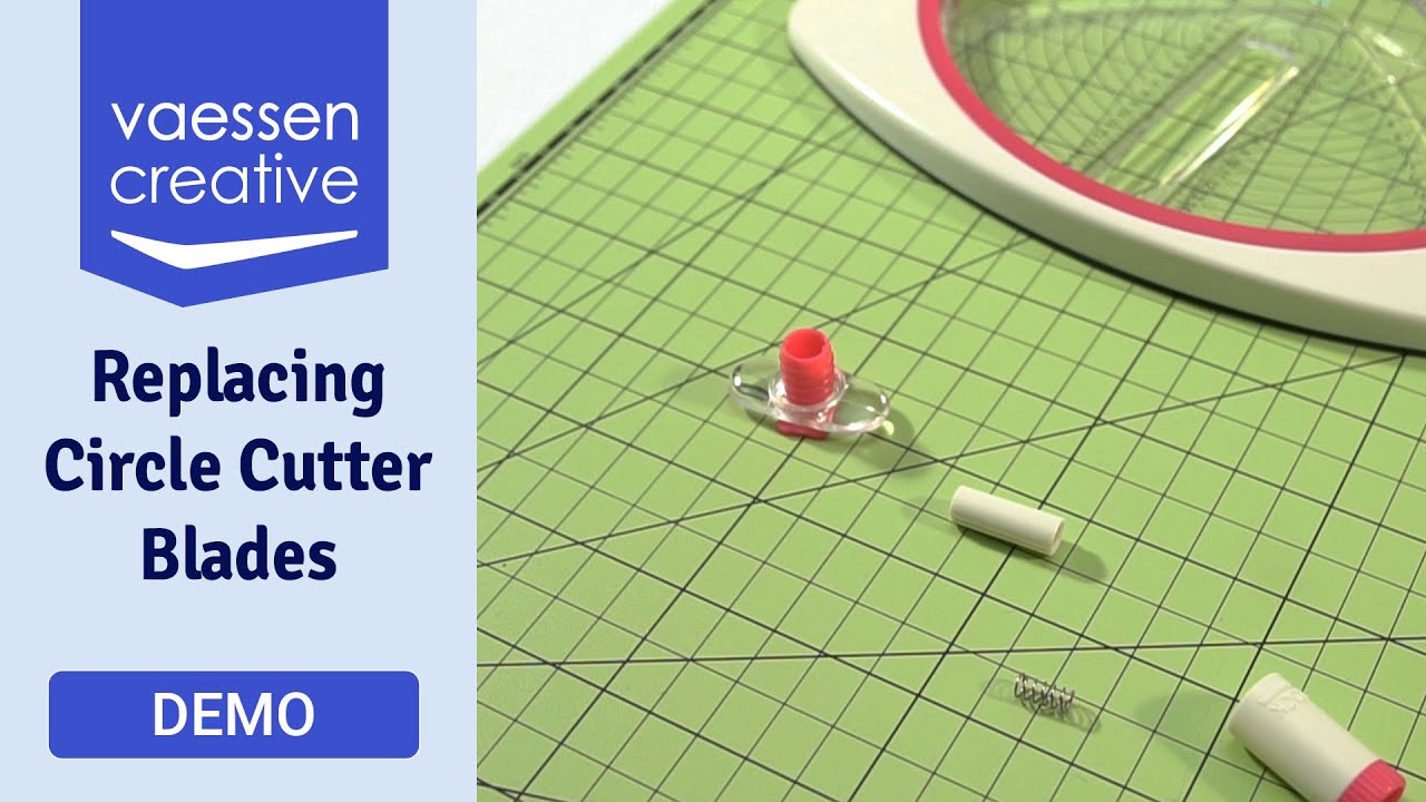 How to replace the Circle Cutter's blades