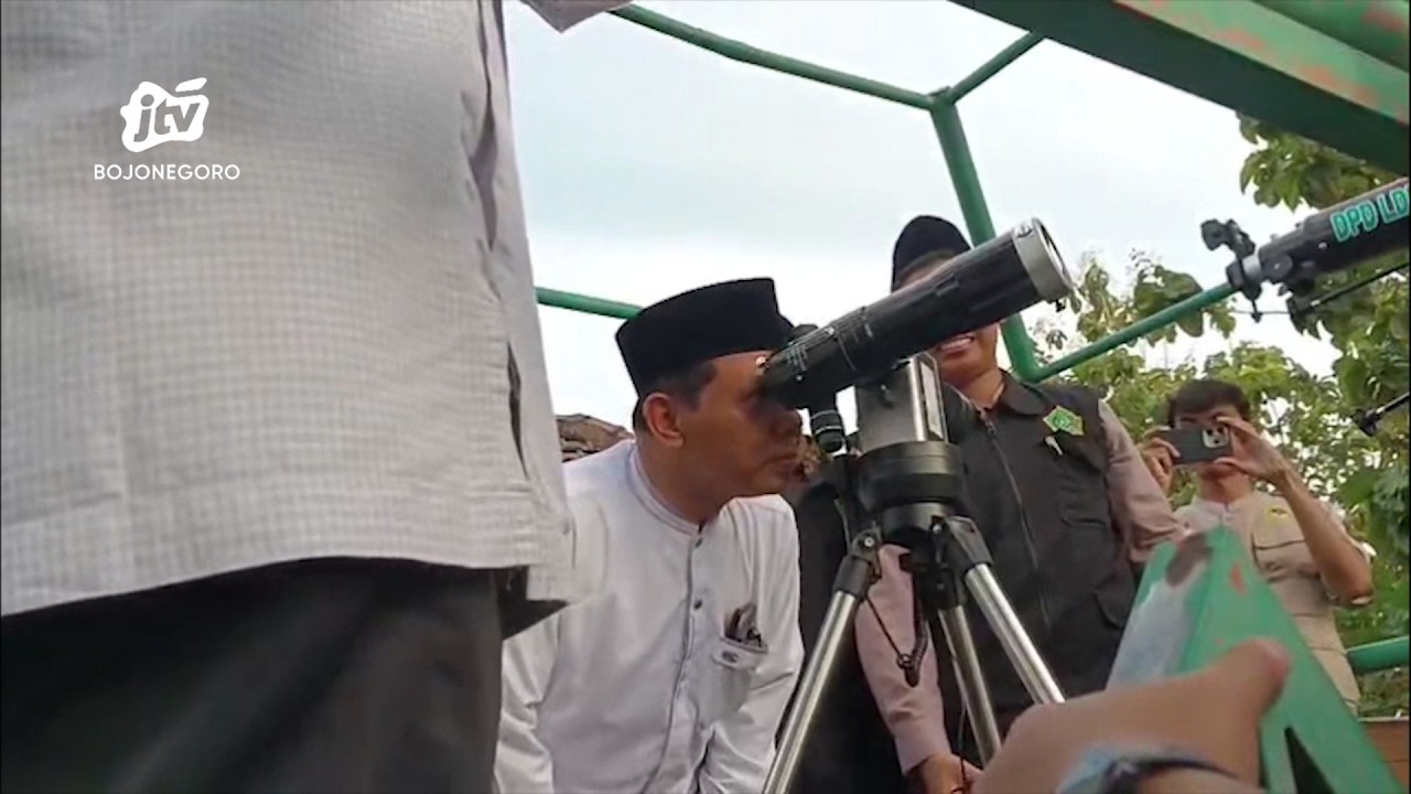 Kemenag Bojonegoro Pantau Hilal Ramadhan 1447 H di Bukit Texas Wonocolo Kedewan