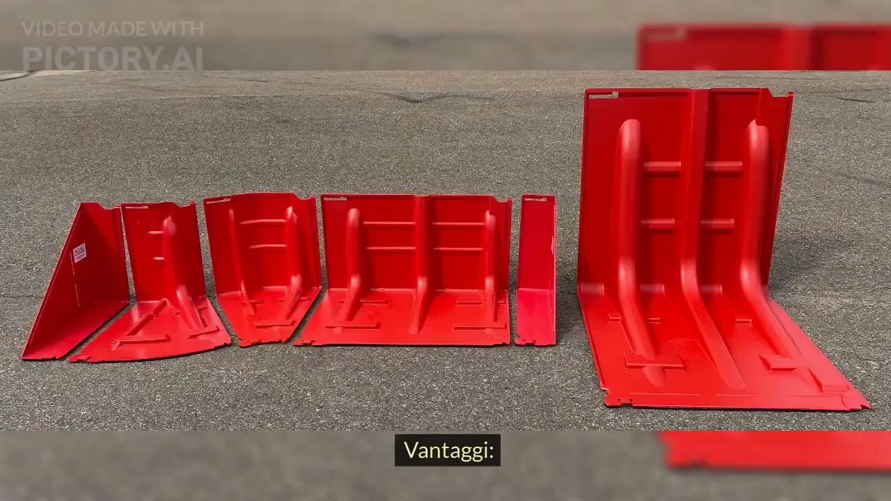 Barriera anti inondazione, allagamento componibile, l'unica auto ancorante, riutilizzabile.
