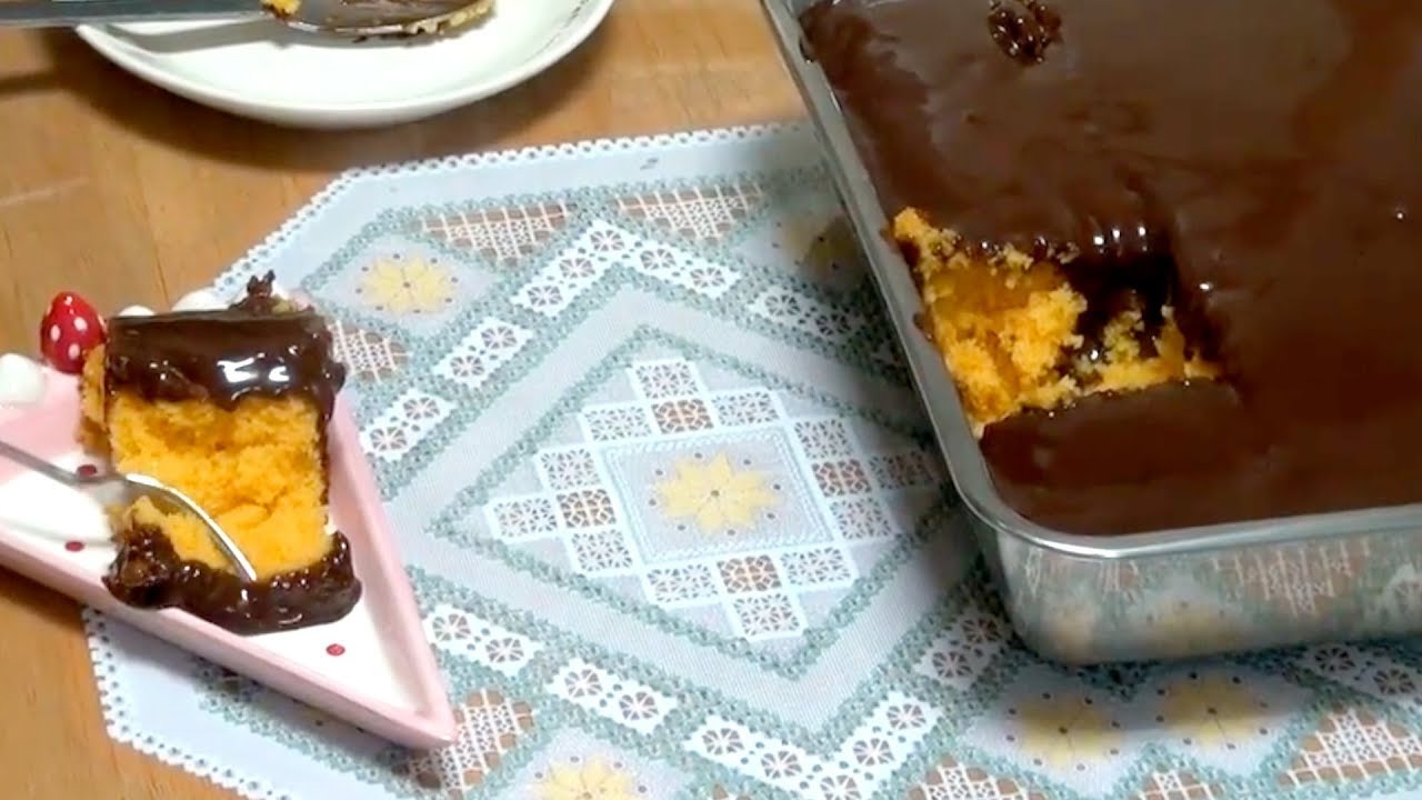 Receita de bolo de cenoura da vovó (ORIGINAL)