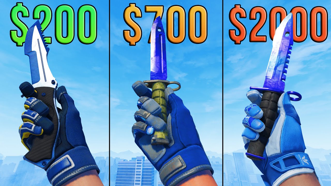 ЛУЧШИЕ комбинации ножей Blue Glove в CS2 для любого бюджета