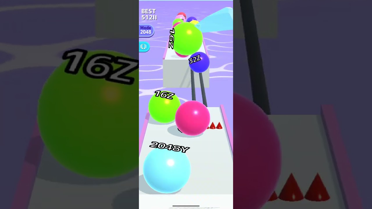 BALL RUN 2048 - INFINITY MODE CONGESUIR 1024N PARTS 1-5 (128ER)