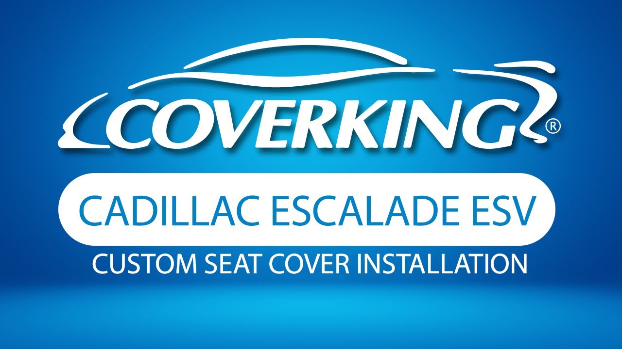 How to Install 2015-2020 Cadillac Escalade ESV Custom Middle Row Seat Covers | COVERKING®