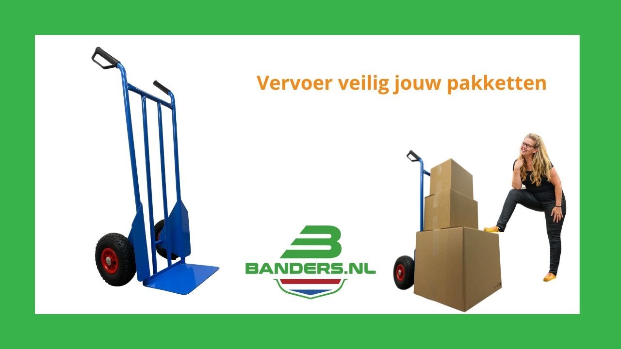 Meester van Mobiliteit: Ontdek Onze Blauwe Steekwagen met 200 kg Draagvermogen!