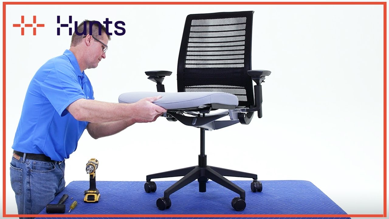 Steelcase Think - How To Replace The Seat
