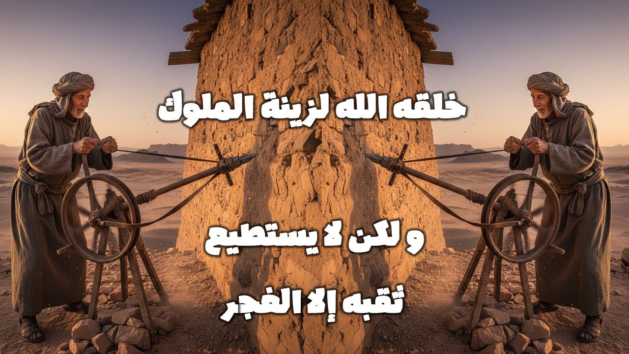 خلقه الله لزينة الملوك و لكن لا يستطيع ثقبه إلا الغجر !!!