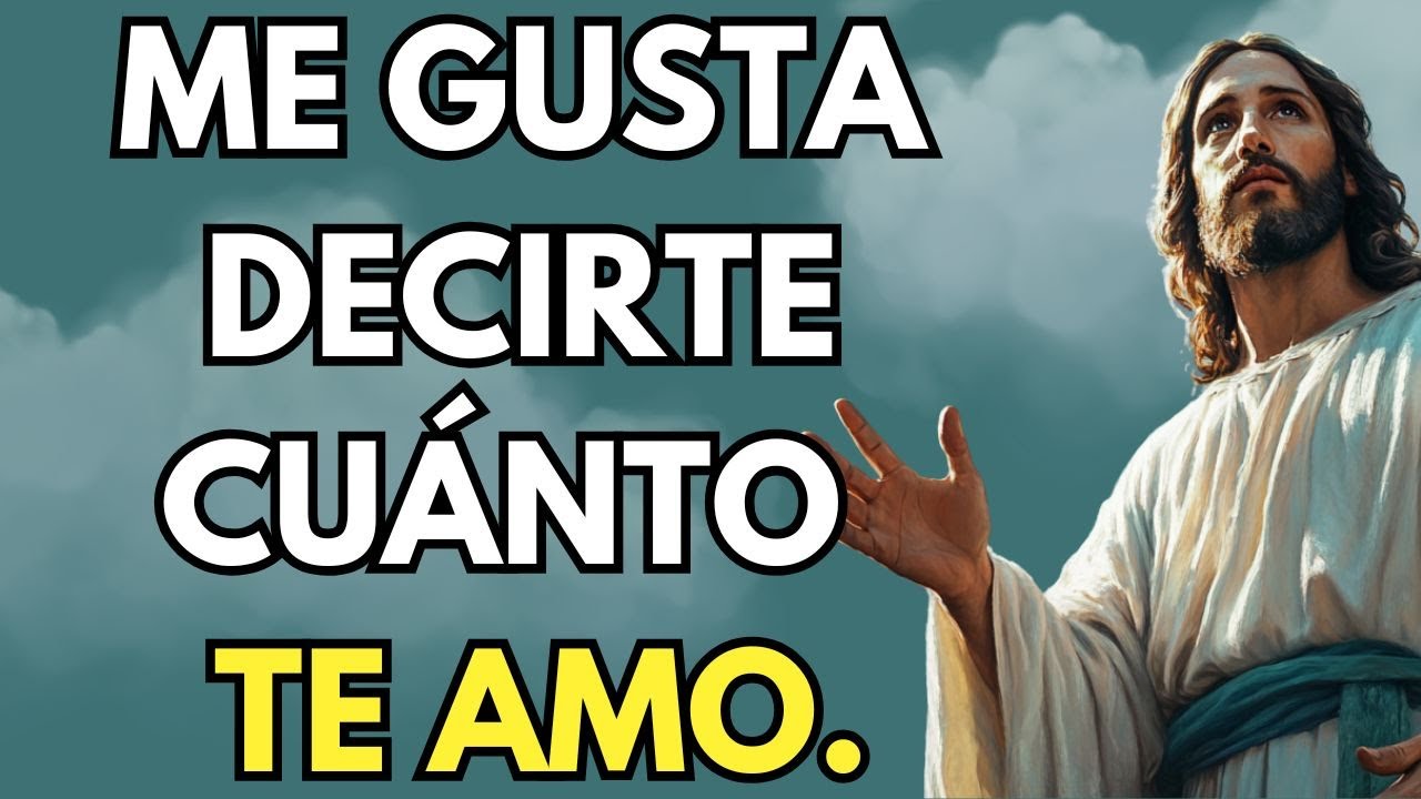 DIOS TE DICE: YO TE AMO, ALÉJATE DE TODA MALDAD. | ESCÚCHALO COMPLETO.