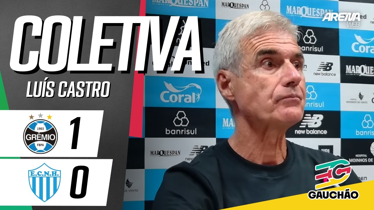 COLETIVA LUÍS CASTRO | COM IMAGENS | Grêmio x Novo Hamburgo - Gaúchão 2026