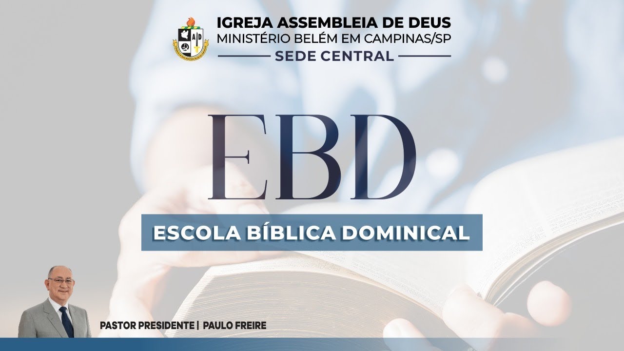 EBD ONLINE | 01 DE FEV 2026 - com Pr. Eliazar Ceccon