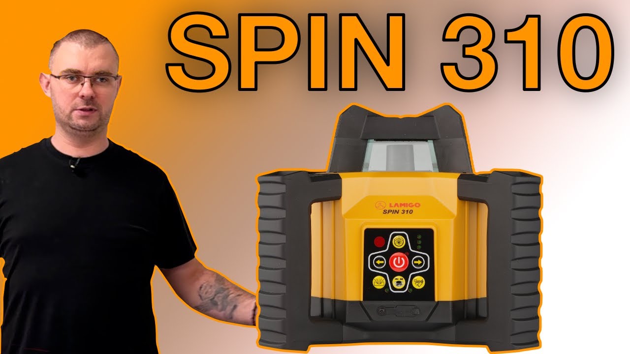 LAMIGO SPIN 310 310G NOWY Niwelator laserowy do wielu zadań w nowej odsłonie!
