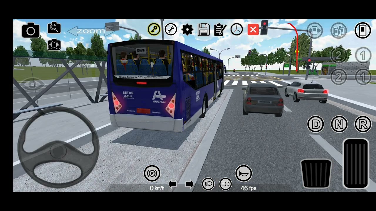 Linha 3005-10 Term Monte da Rocha Via Corredor Sul Proton bus Simulator 