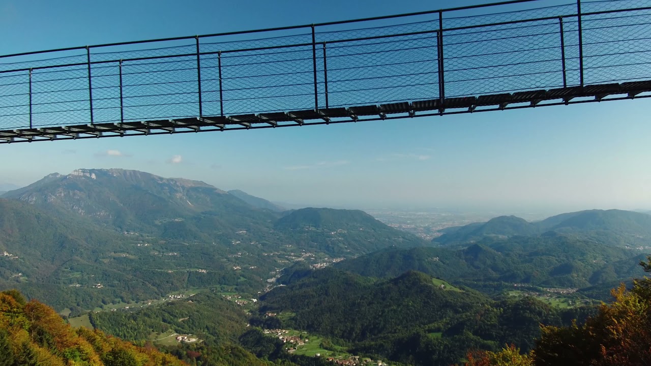 Ponte AVIS - Valli del Pasubio - 4K CINEMATIC DRONE VIDEO - hubsan zino 2 plus