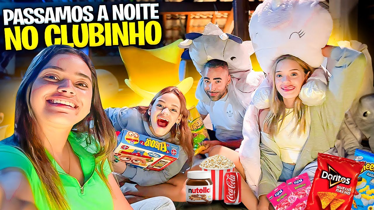 PASSAMOS A NOITE NO CLUBINHO SECRETO DA MILLENA E MANU MAIA