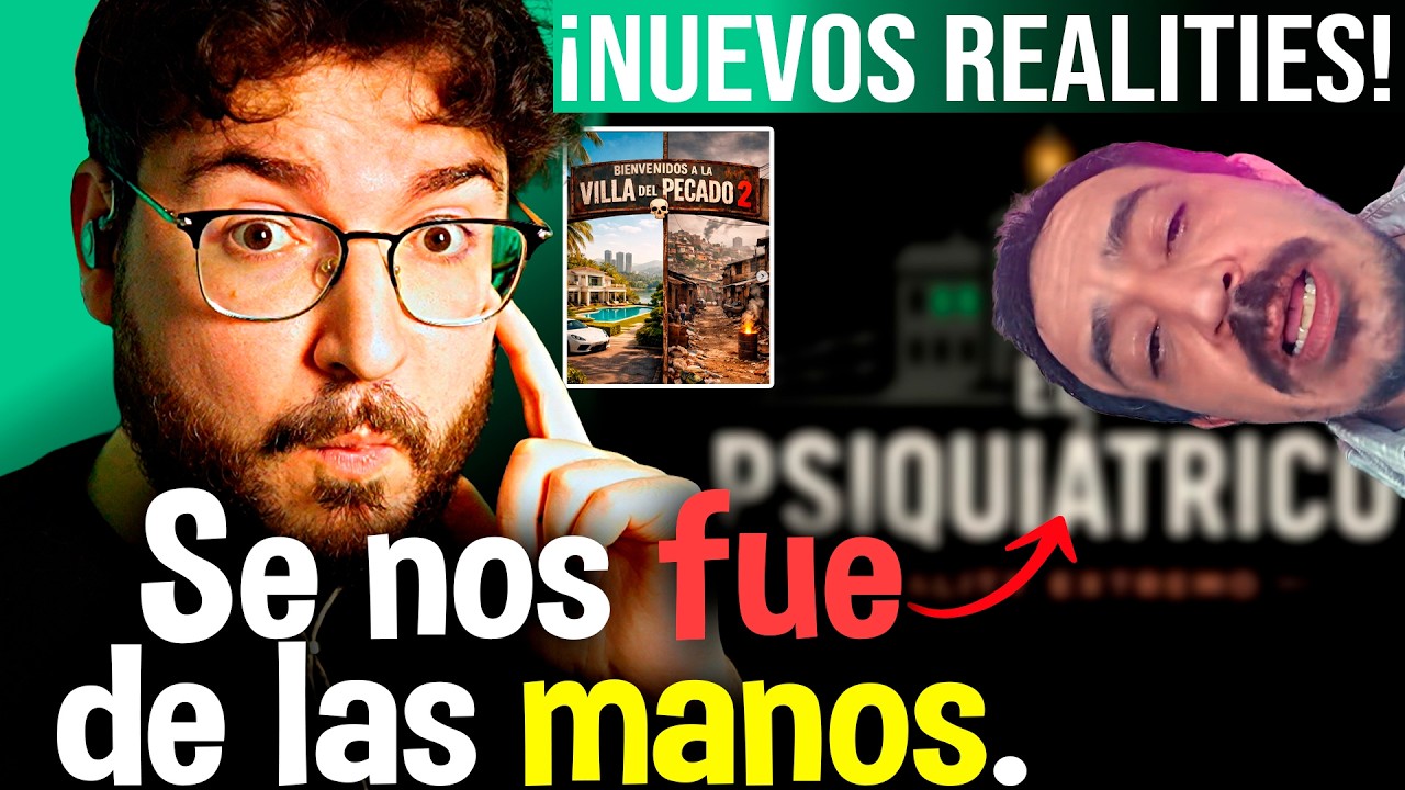 🔴 NUEVOS REALITYS: EL PSIQUIÁTRICO ¿Y SIMÓN PÉREZ? LA VILLA DEL PECADO 2 - LA CASA DE ALMERÍA DÍA 6