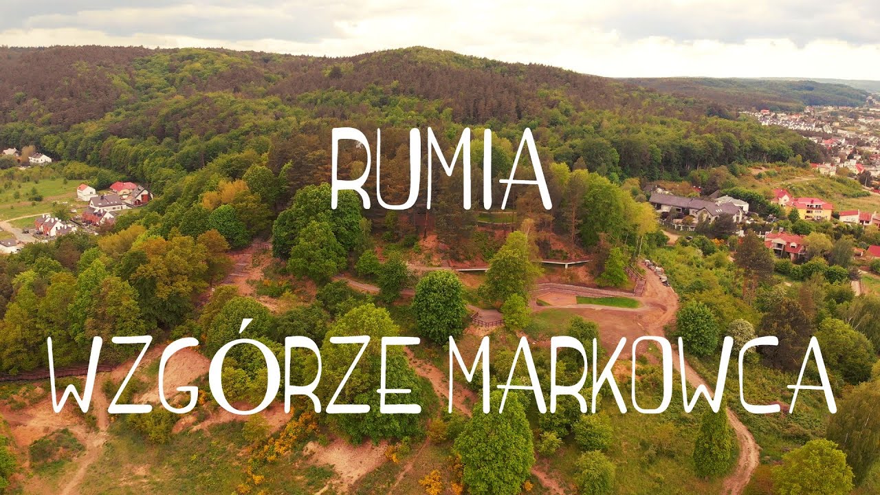 🌳 Rewitalizacja Góry Markowca w Rumi z lotu ptaka – 4K