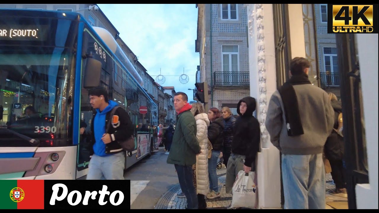 Porto | Portugal 4K Historic Centre City Walk