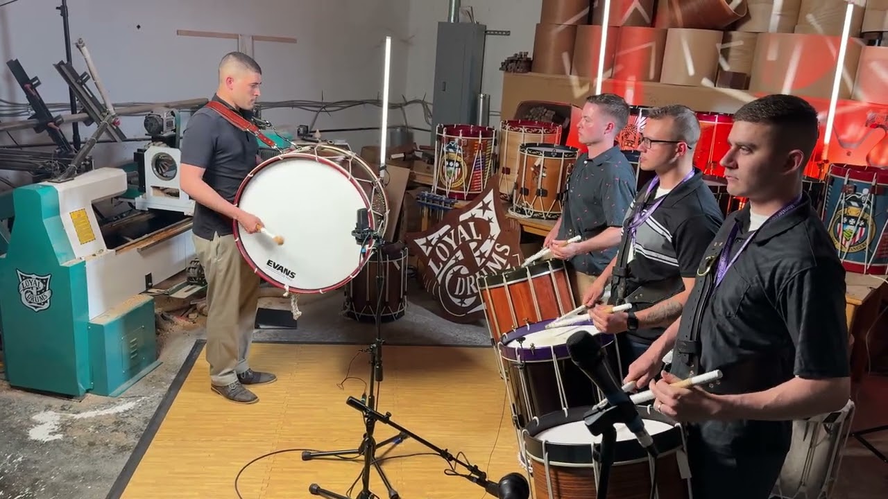 Fort Myer Fire Department Drum Corps | Joe 90 | Rope Drum Revival 🥁😈