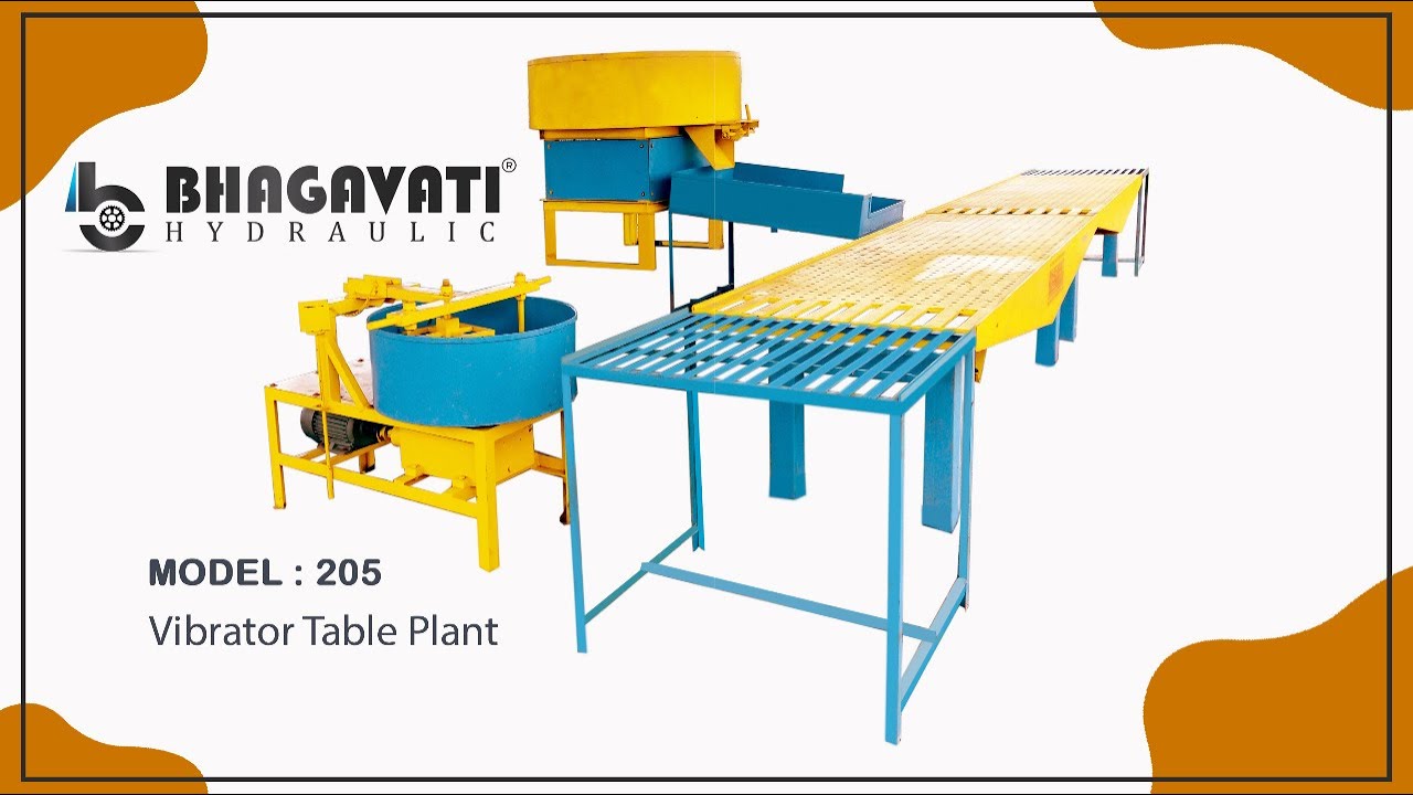 Vibrator Table Machine