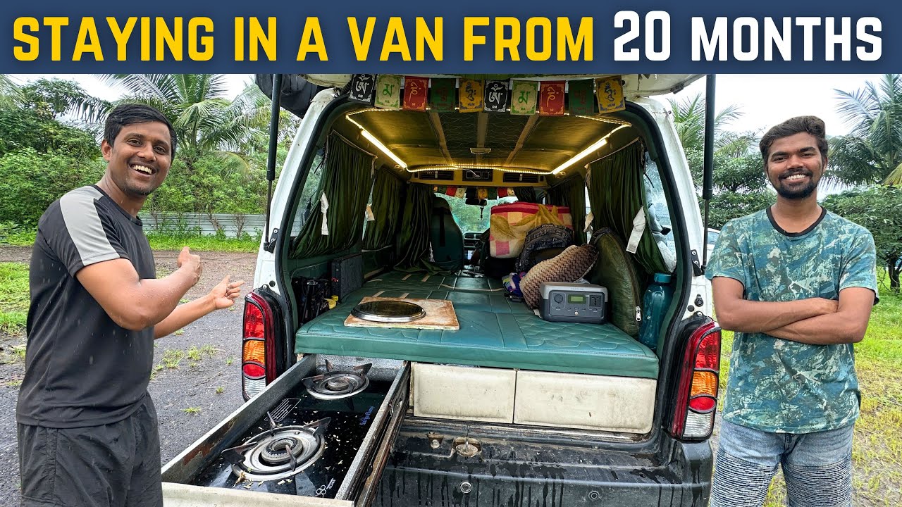 Home on Wheels - Eco Camper Van Tour  @VanLife With Ravi
