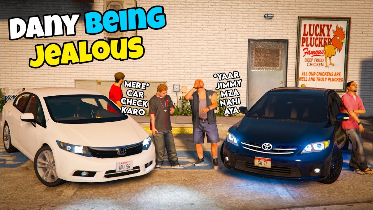 Дэни бхай, ревнивый | Джимми и Хассан | Honda Civic Rebirth | Реальный мод | Урду | MZB GAMER