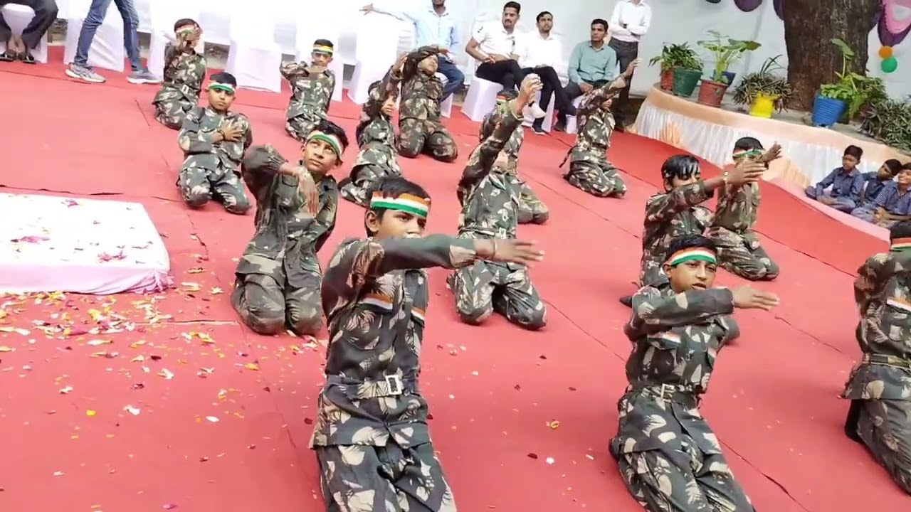 Kesari song dance performance #republic day celebration #school time