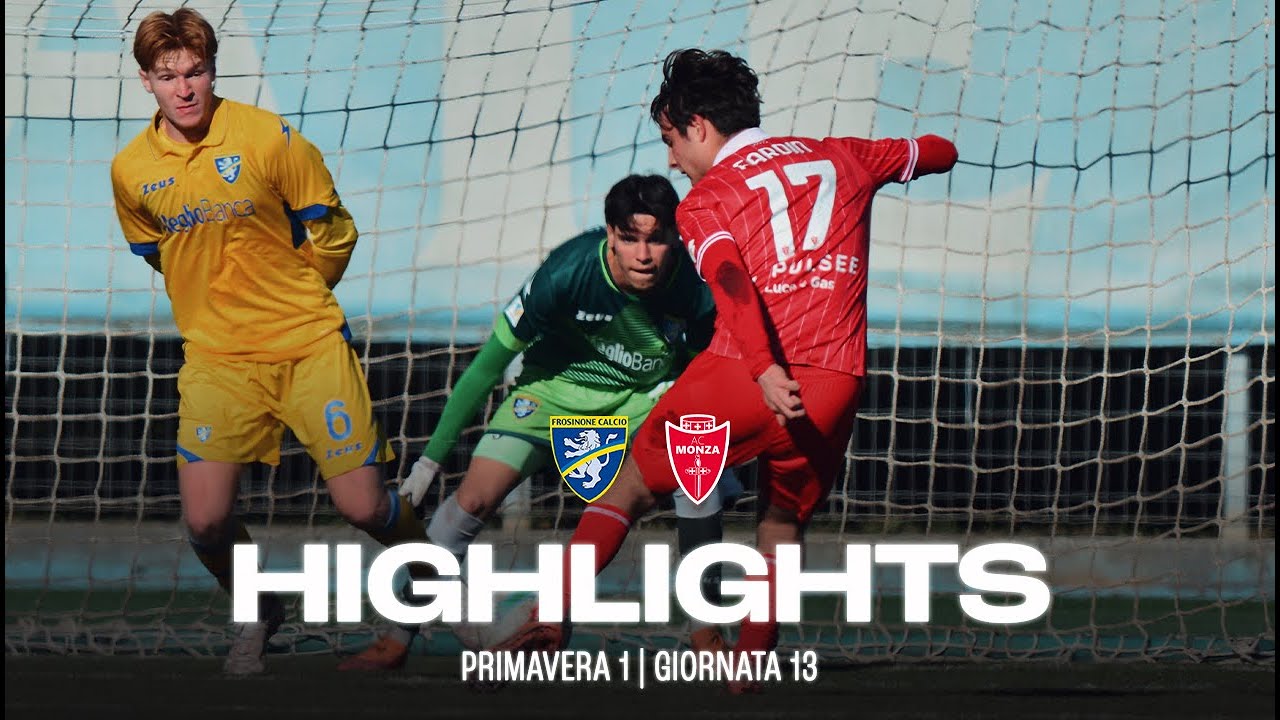 FROSINONE 1 - 2 MONZA I HIGHLIGHTS PRIMAVERA 1