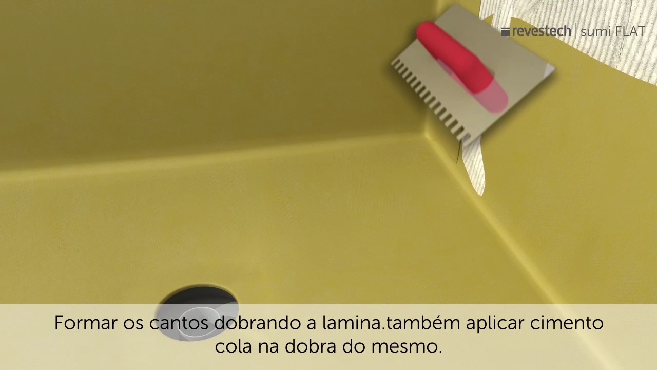 INSTALAÇÃO DRY50 SUMI FLAT _ SISTEMA DE IMPERMEABIZAÇAO DUCHAS