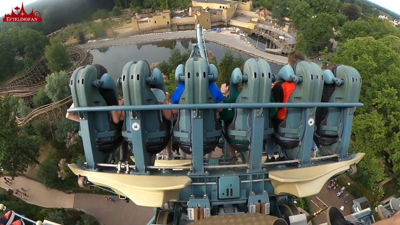 Onride Baron 1898 rij 3 in de Efteling 2023