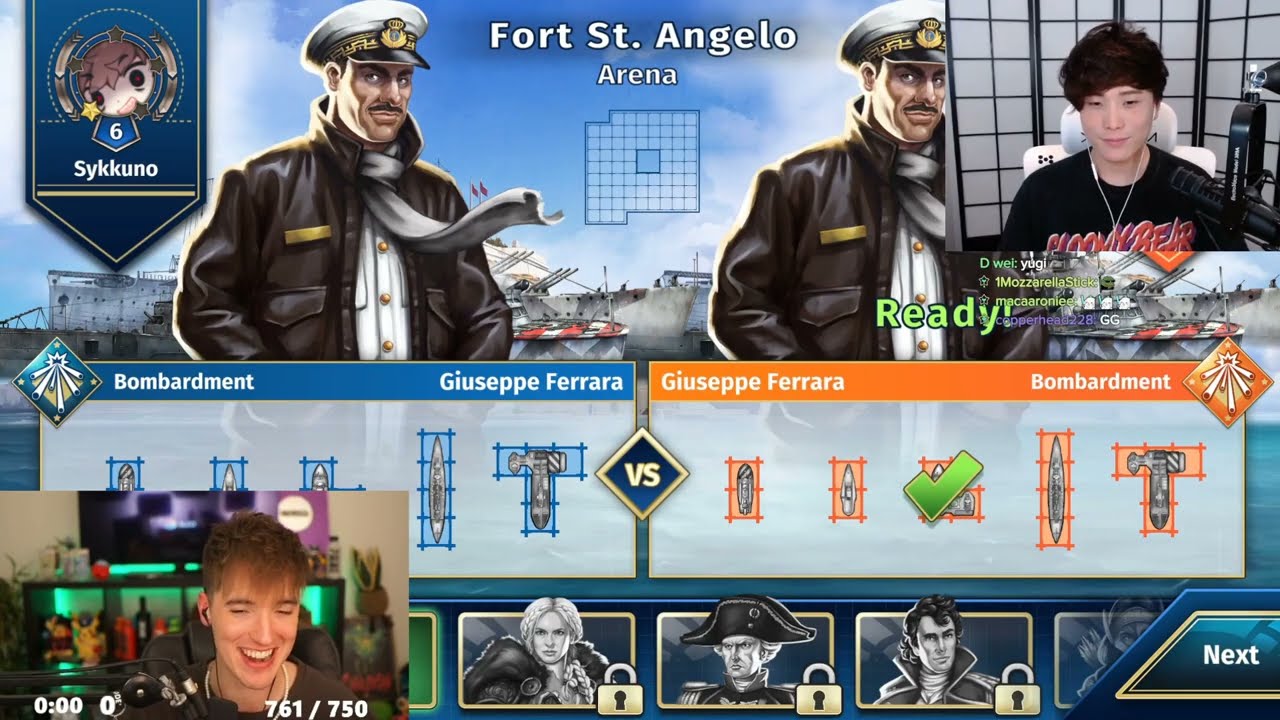 Ellum Completely Loses It Hearing Sykkuno's Yu-Gi-Oh Monologue For His Advanced Battleship Strategy