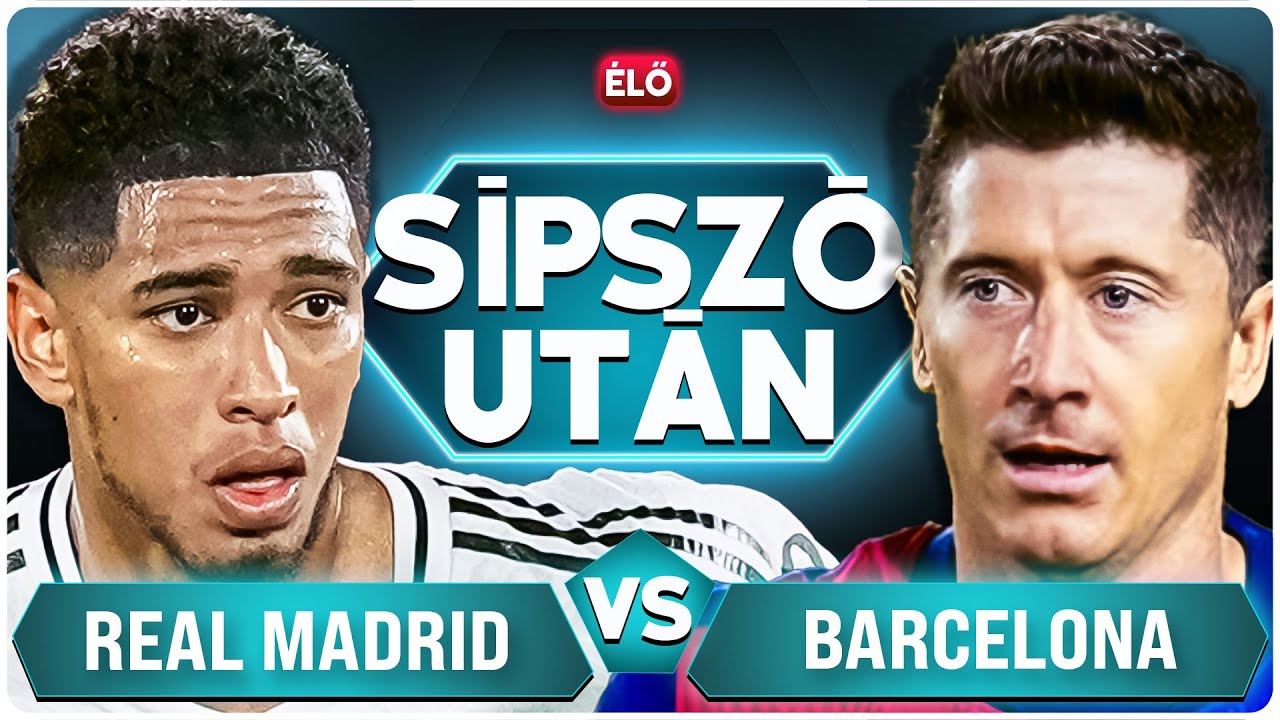 Real Madrid - Barcelona  REAKCIÓ | Sípszó után | Unibet