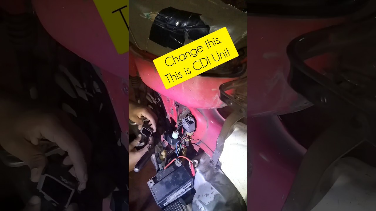 How to fix Moterbike No spark problem HONDA MD 90 #repair #honda #md #md90