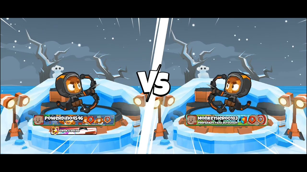 Jogando mais uma vez bloons TD battles 2 