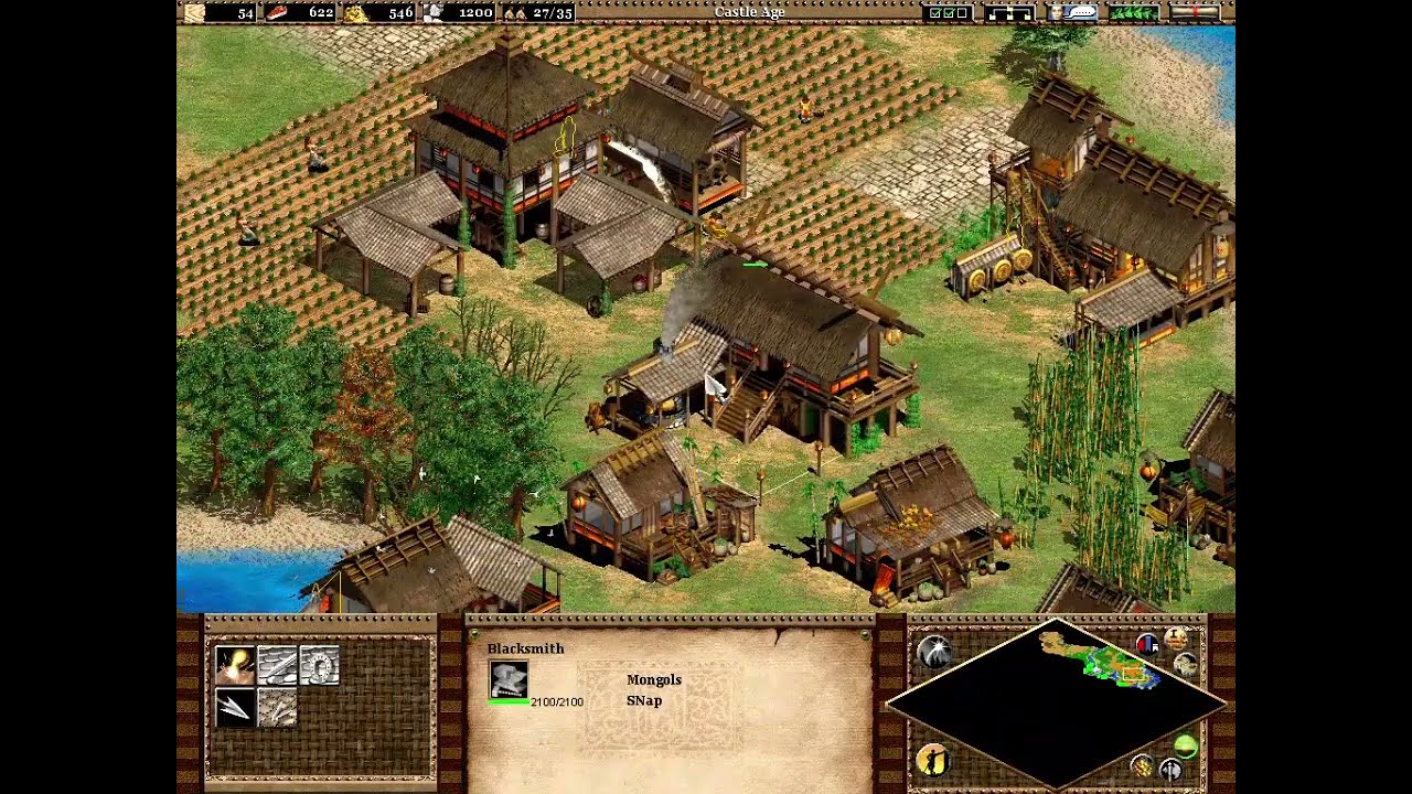 Into China - AoE II 2 hour 55 minutes gameplay