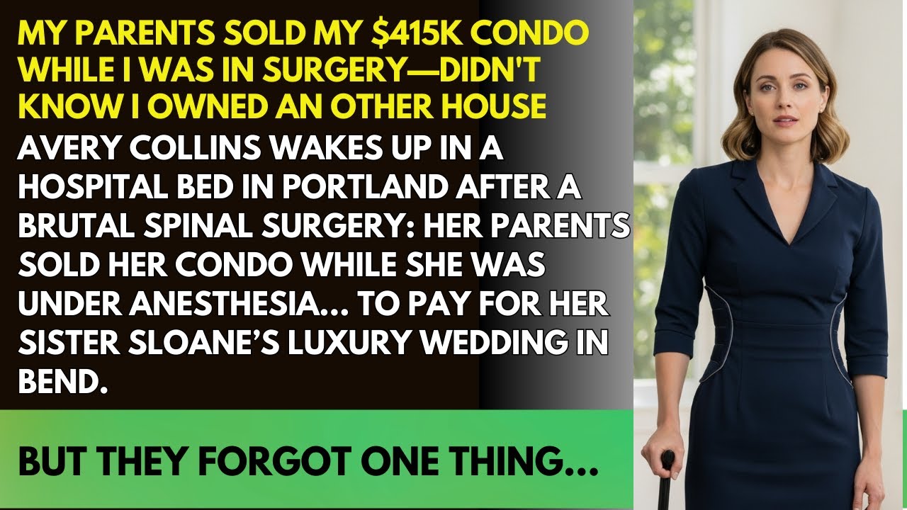 My Parents Sold My $415K Condo While I Was In Surgery—Didn't Know I Owned An Other House