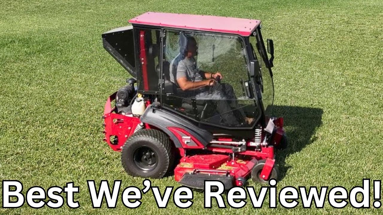 Лучше, чем Deere Z994! Обзор кабины Ferris ISX3300 Curtis с кондиционером!