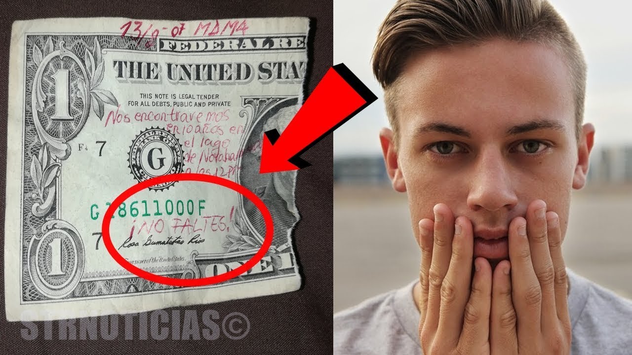 Encontr&oacute; la mitad de 1 d&oacute;lar con un mensaje en &eacute;l, 10 a&ntilde;os despu&eacute;s se revela el misterio (REAL)