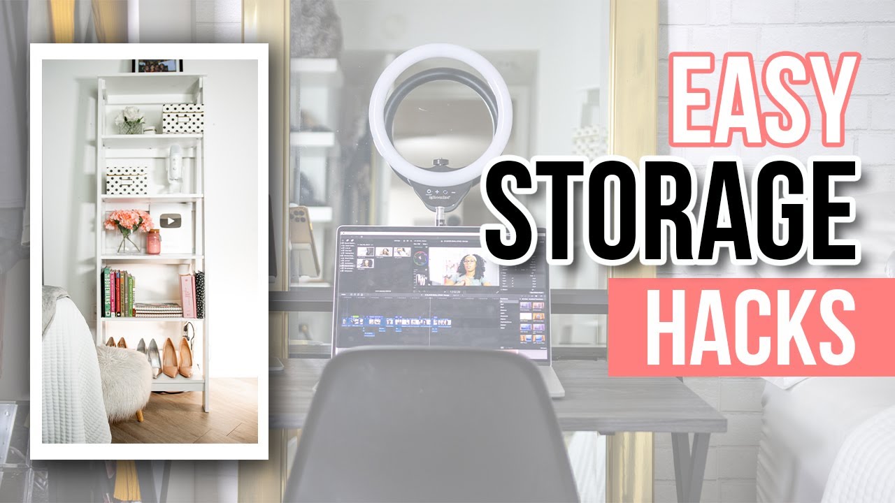 3 Ways to Create Storage in a Small Bedroom | Storage Hacks I’ve used