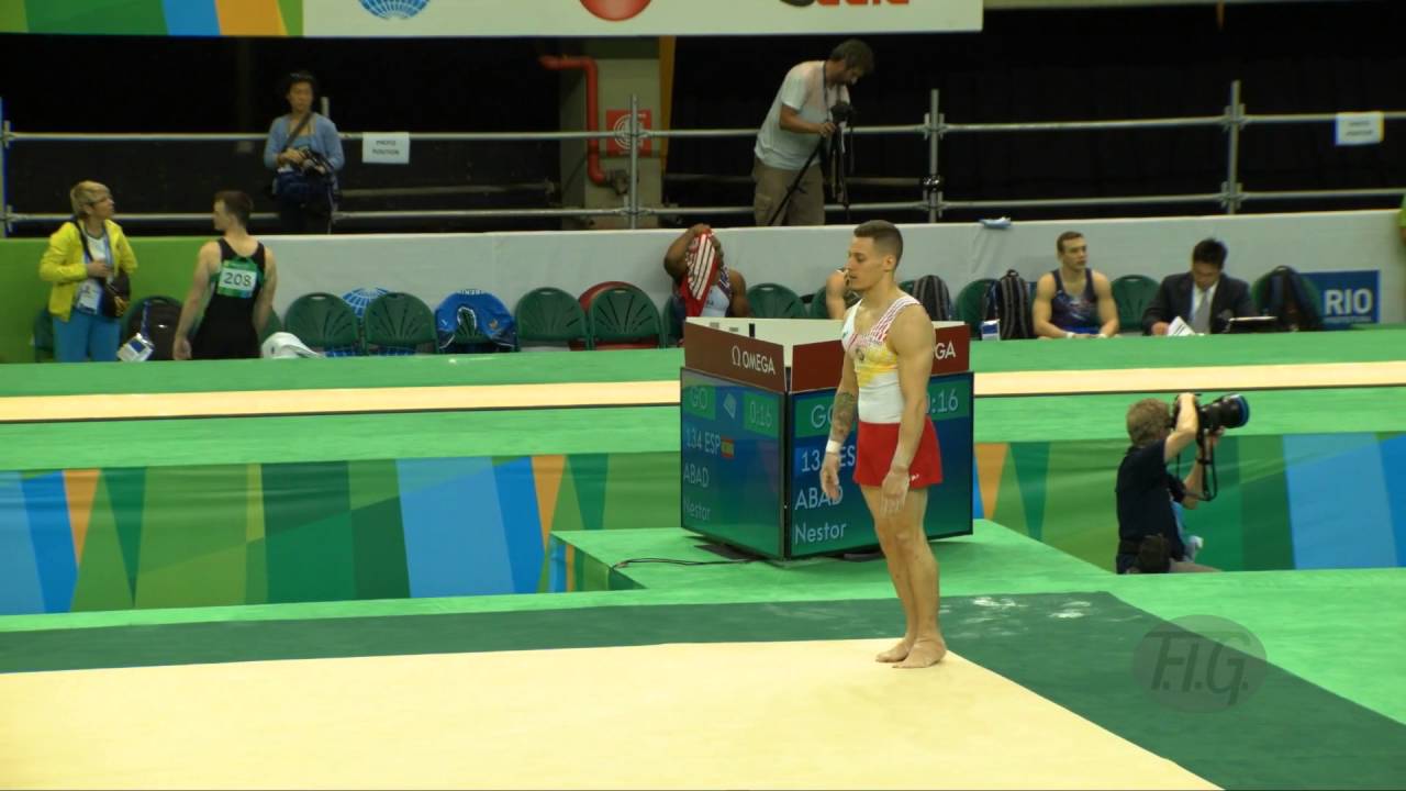 ABAD Nestor (ESP) - 2016 Olympic Test Event, Rio (BRA) - Qualifications Floor Exercise