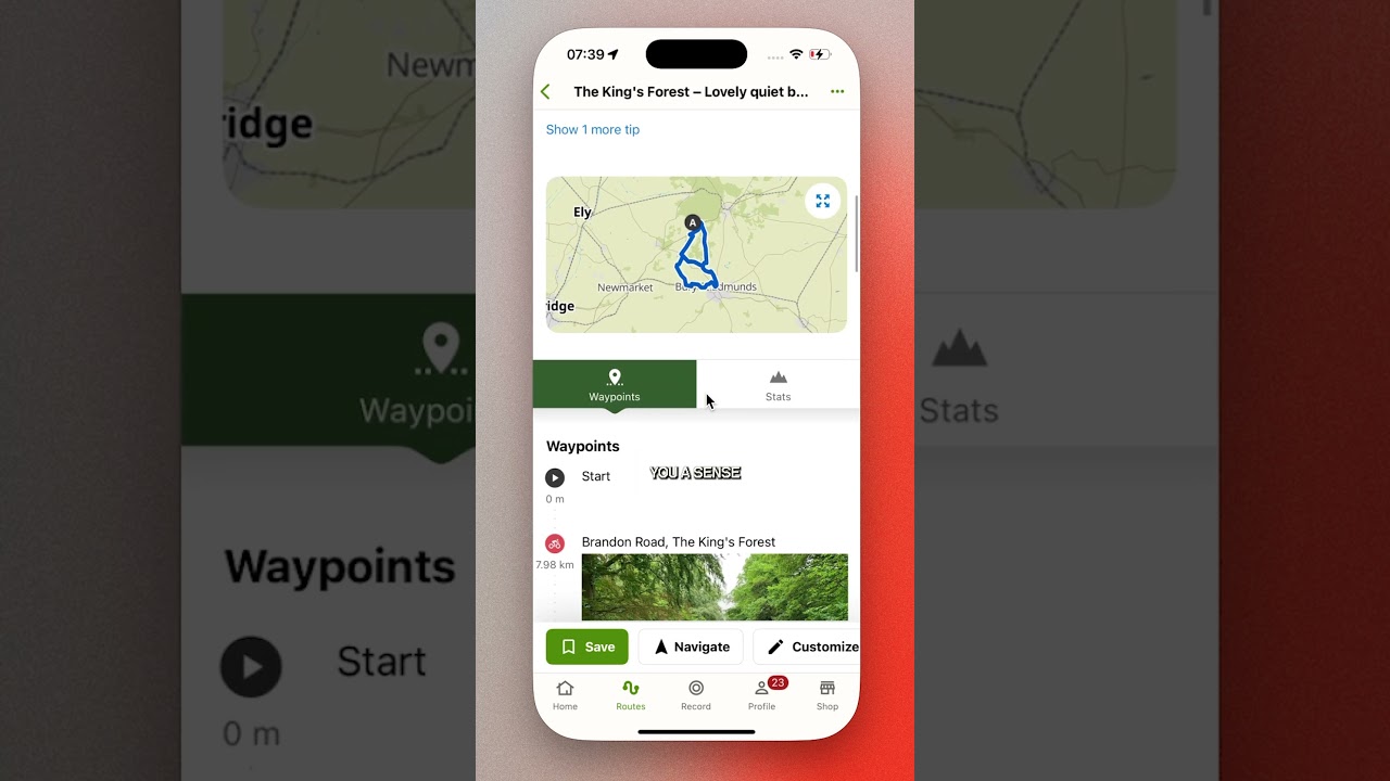 How to find + plan new cycling routes