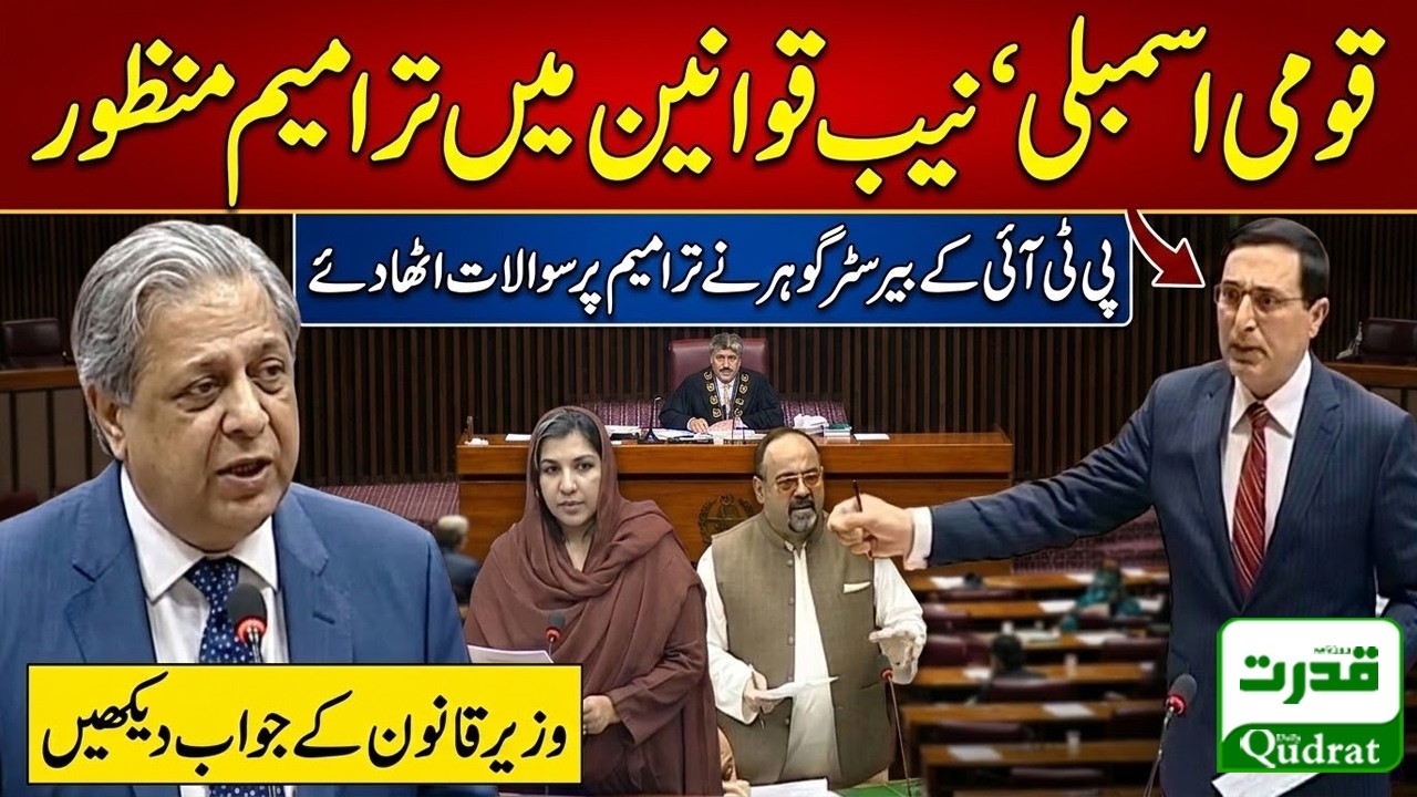 National Assembly Passes NAB Law Amendments | Barrister Gohar Questions