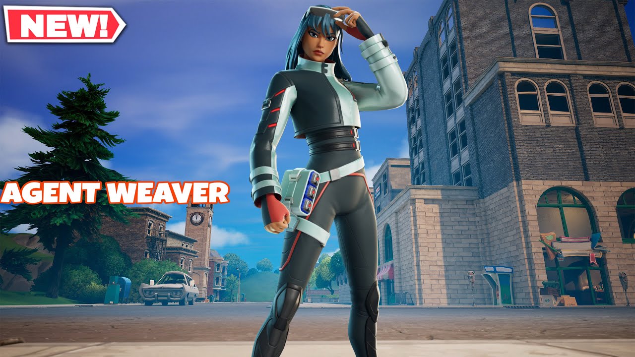 Fortnite Agent Weaver Skin Gameplay Reload Solos Win (Full Showcase)