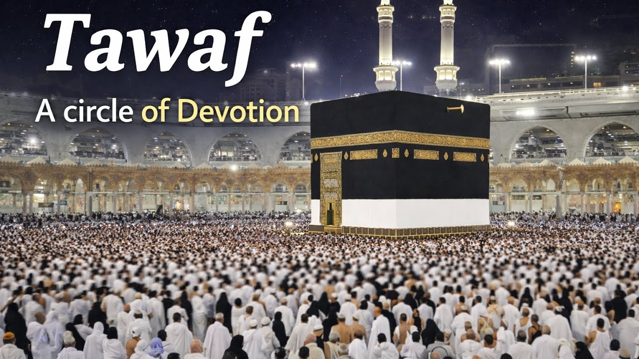 Tawaf around the Kaaba| তাওয়াফ। 