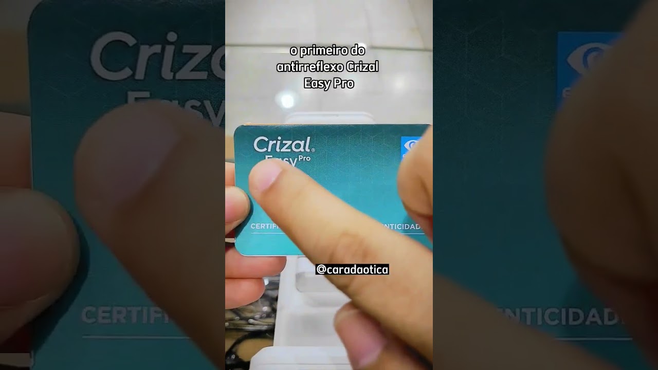 Essilor AIRWEAR CRIZAL EASY PRO #otica #oculos #crizal
