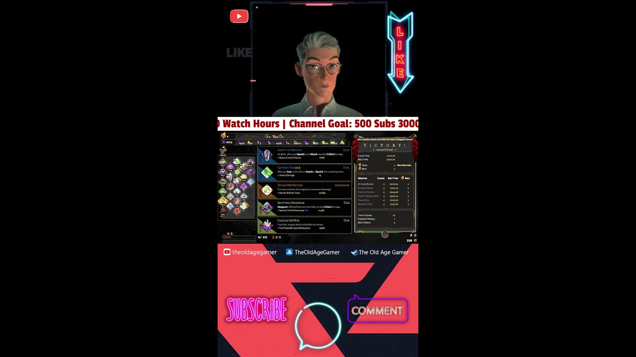 V Come and watch The Old Age Gamer beat Hades LIVE 10.02.2026