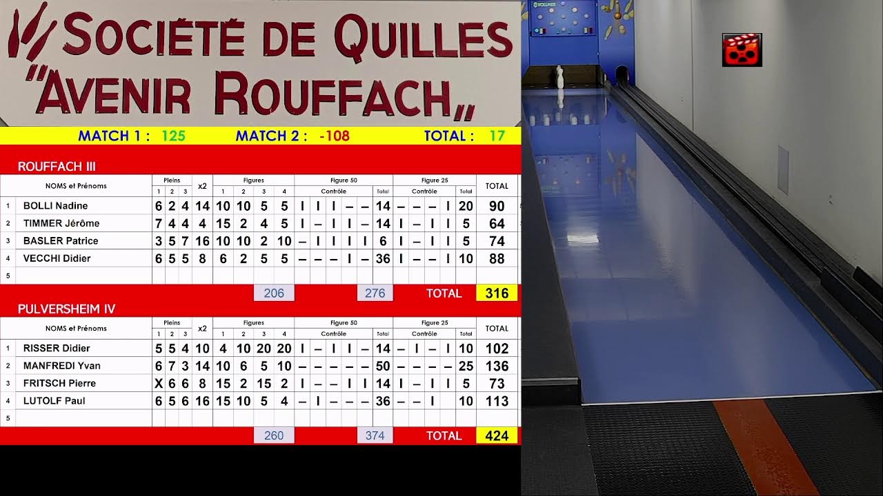 ROUFFACH 3 - PULVERSHEIM 4