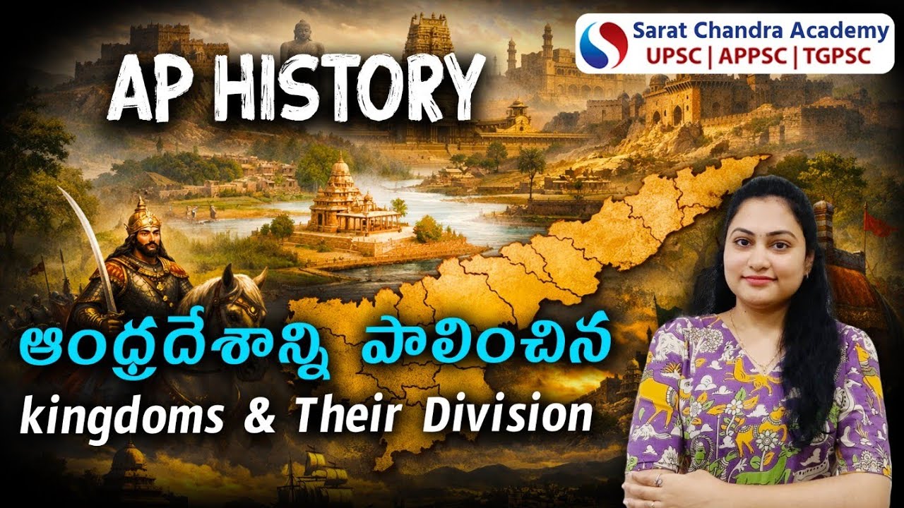 Kingdoms & Their Division | AP History - APPSC Groups | Sarat Chandra IAS Academy