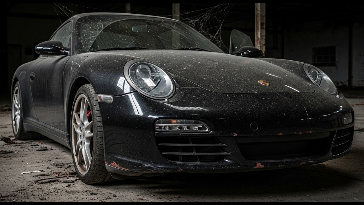 ASMR Car Restoration! 2009 Porsche 911 Carrera Full Restoration from Abandoned State to Looking New