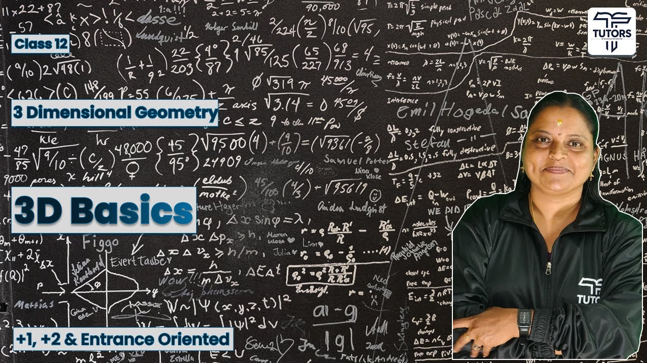 Three Dimensional Geometry | Class 12 Mathematics | Three Dimensional Geometry