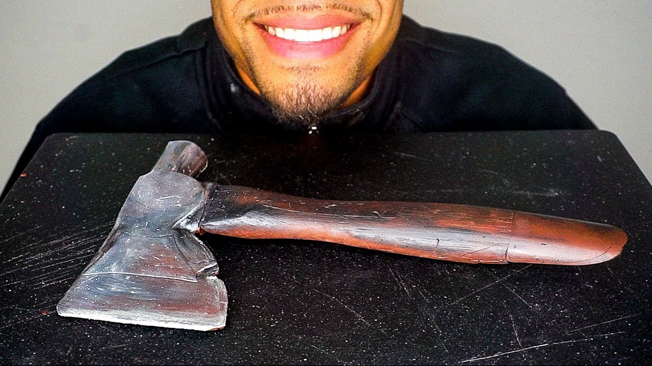 ASMR СЪЕДОБНЫЙ ИНСТРУМЕНТ ДЖЕРРИ НАСТОЯЩИЕ ЗВУКИ ПОЕДАНИЯ РТА РАЗГОВОР *ИНСТРУМЕНТЫ ДЛЯ ЕДЫ ИЗ ШО...