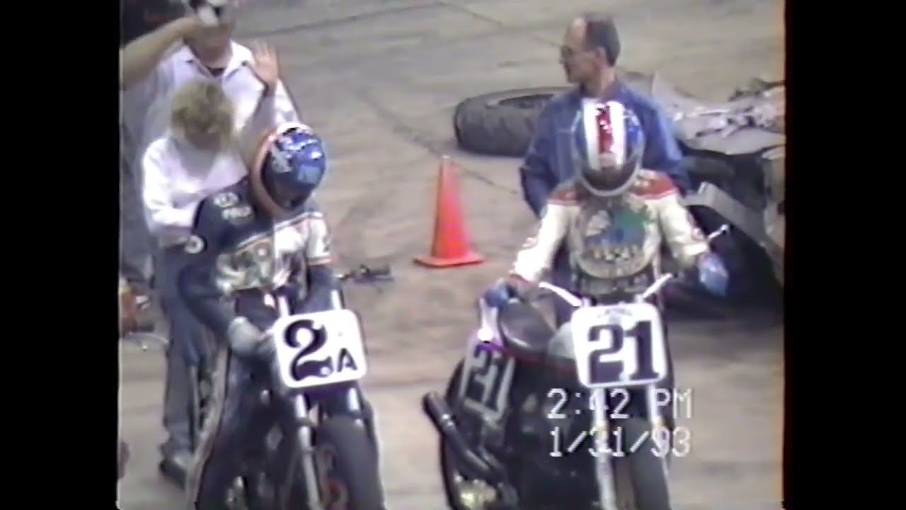 Indoor Motorcycle Racing Fayetteville, NC 1993